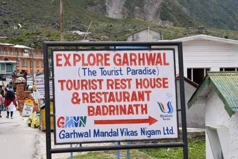 gmvn tourist rest house, badrinath