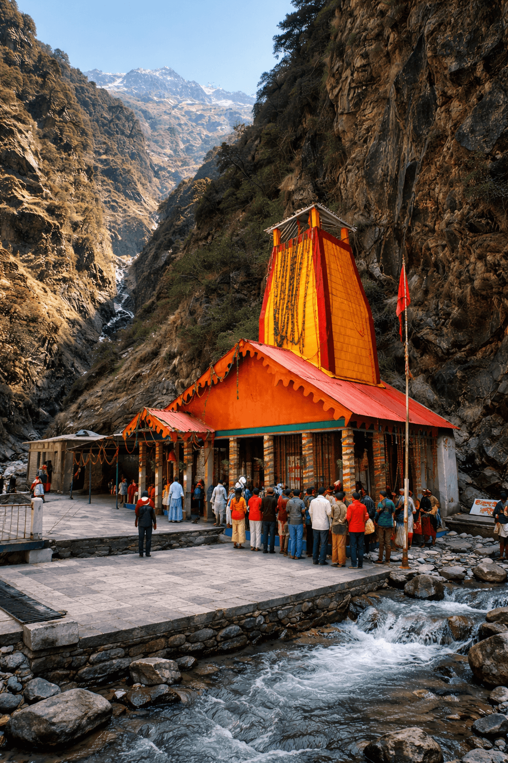 Yamunotri Temple: Origins of the Yamuna River, Where Bathing Stalls Premature Death!