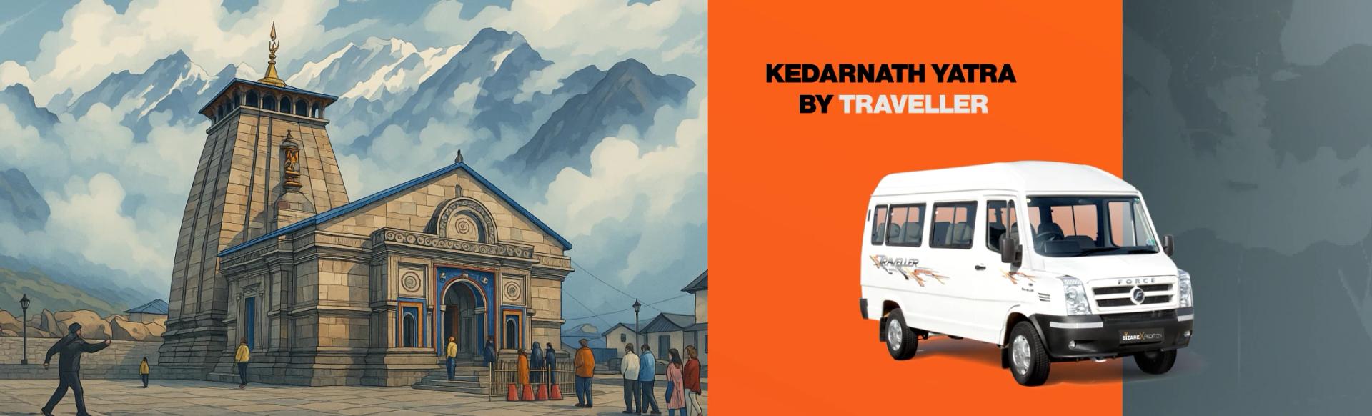 Kedarnath Yatra By Tempo Traveller