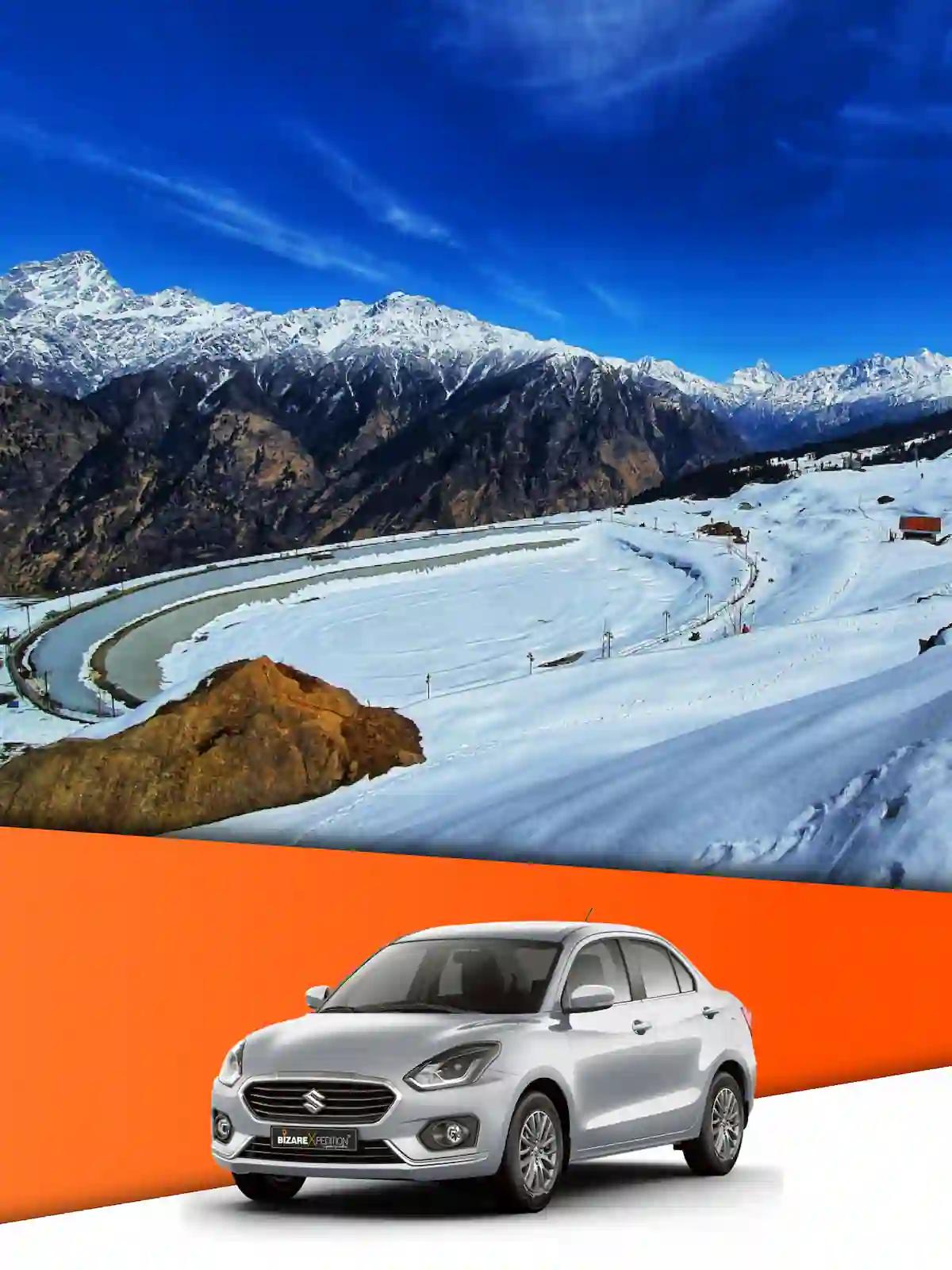 Dehradun to Auli by Sedan
