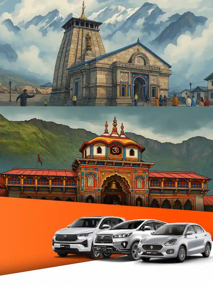 Do Dham Yatra From Rishikesh Car Hire
