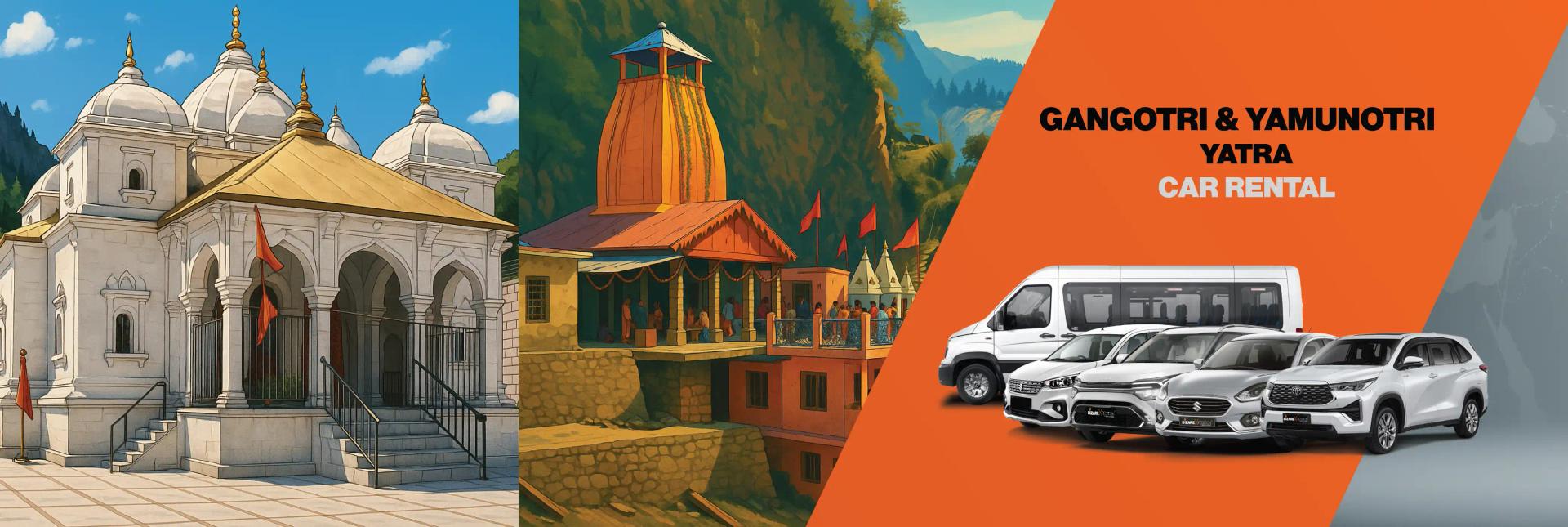 Gangotri Yamunotri Yatra Car Hire