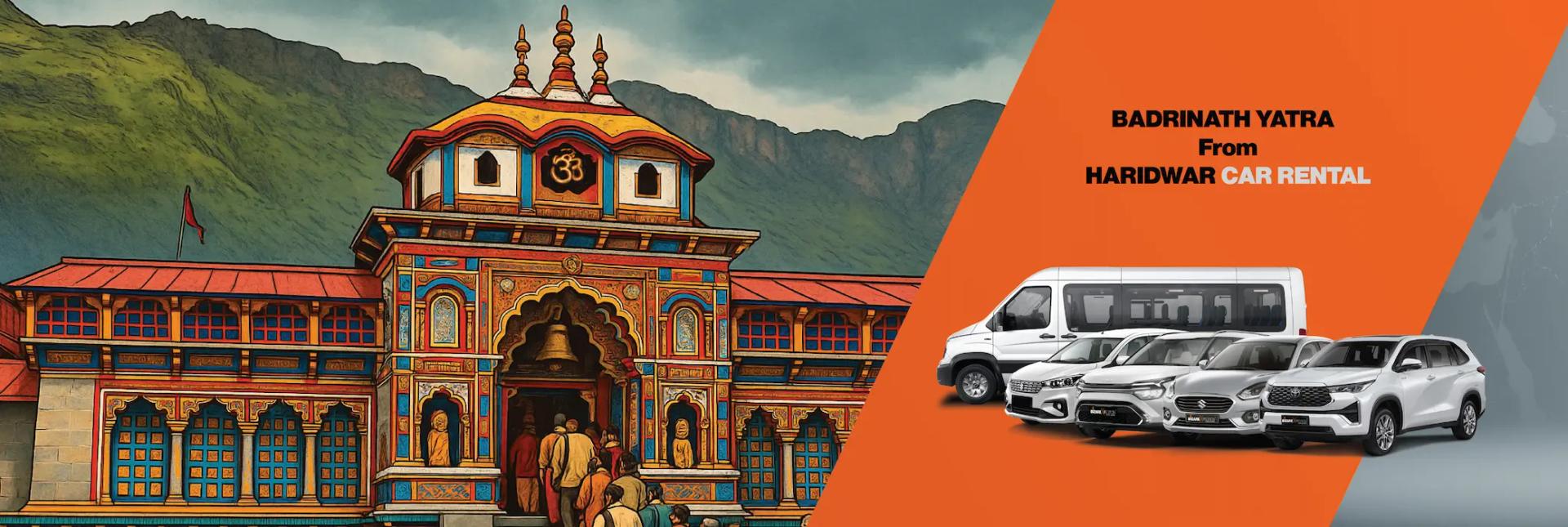 Haridwar to Badrinath Taxi Fare