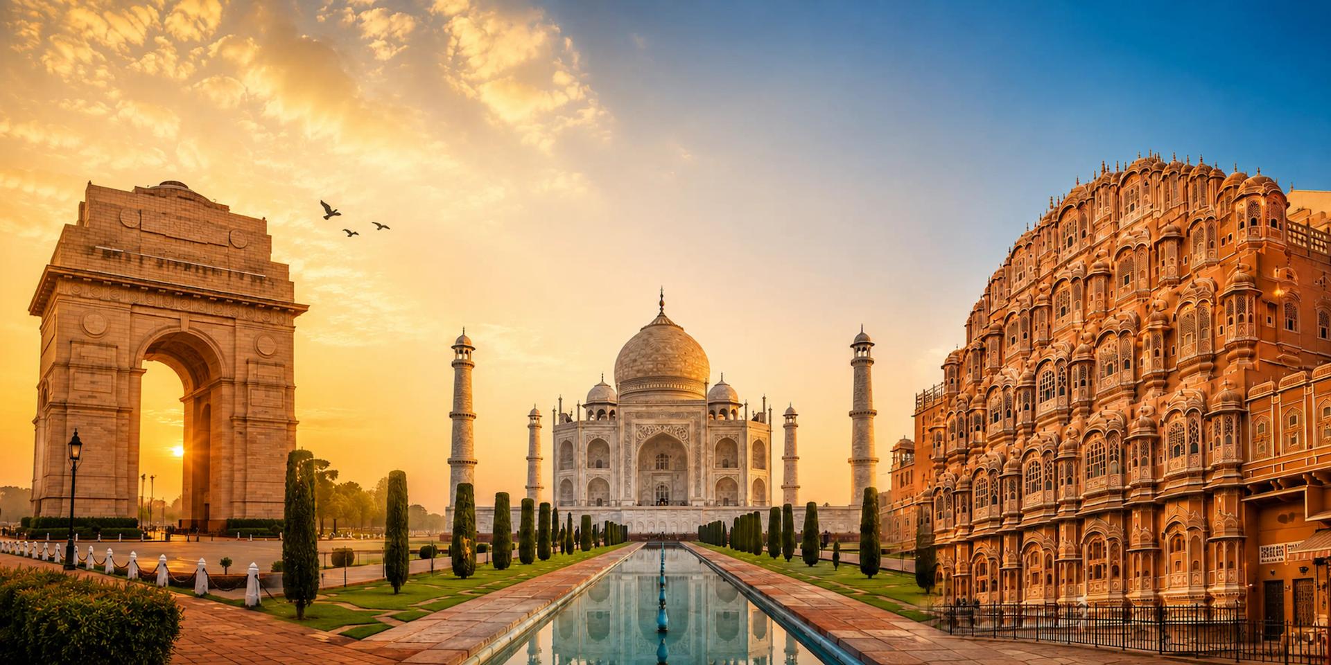 Golden Triangle Tour Packages promotional banner