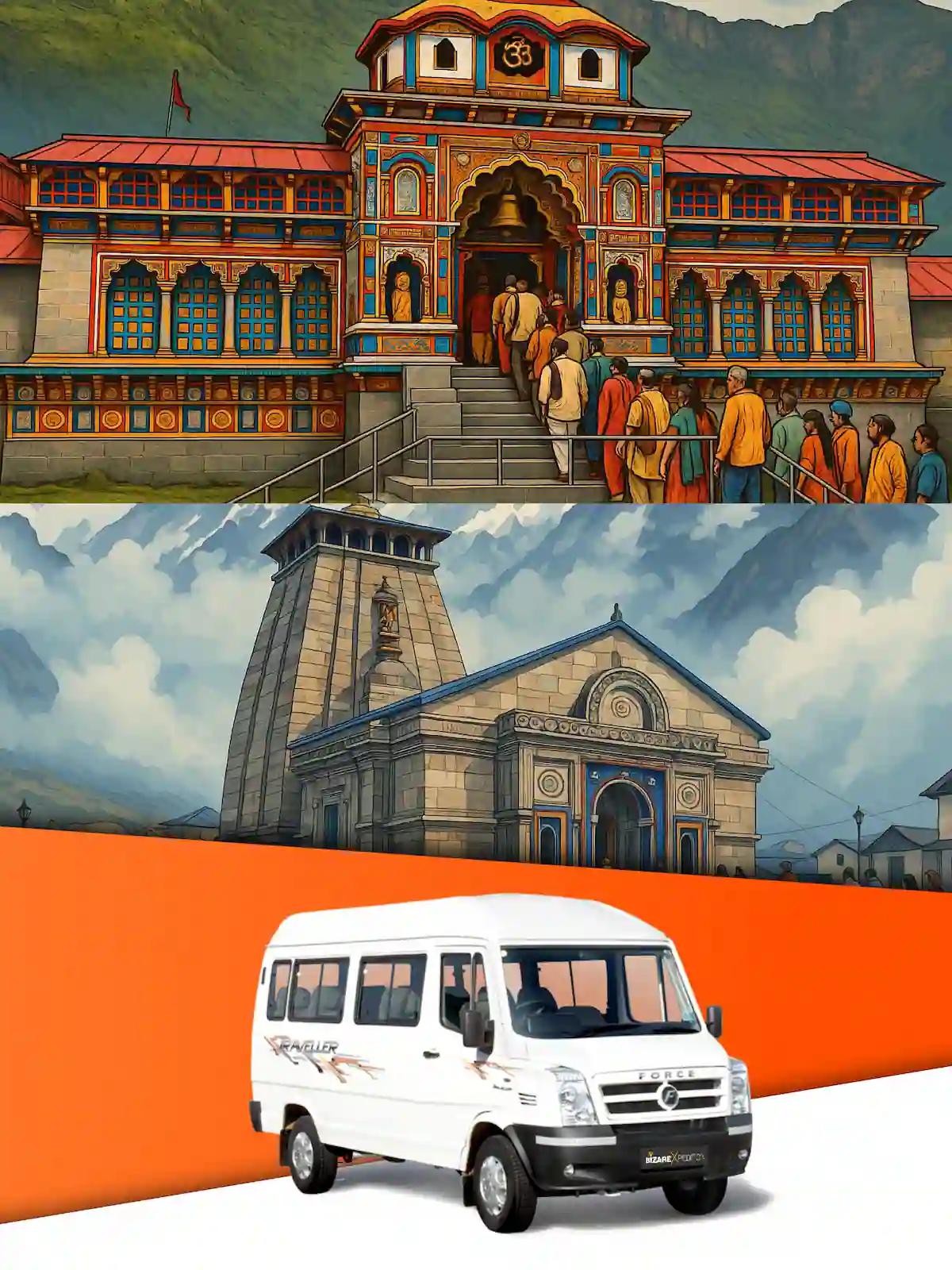 Do Dham Yatra By Tempo Traveller