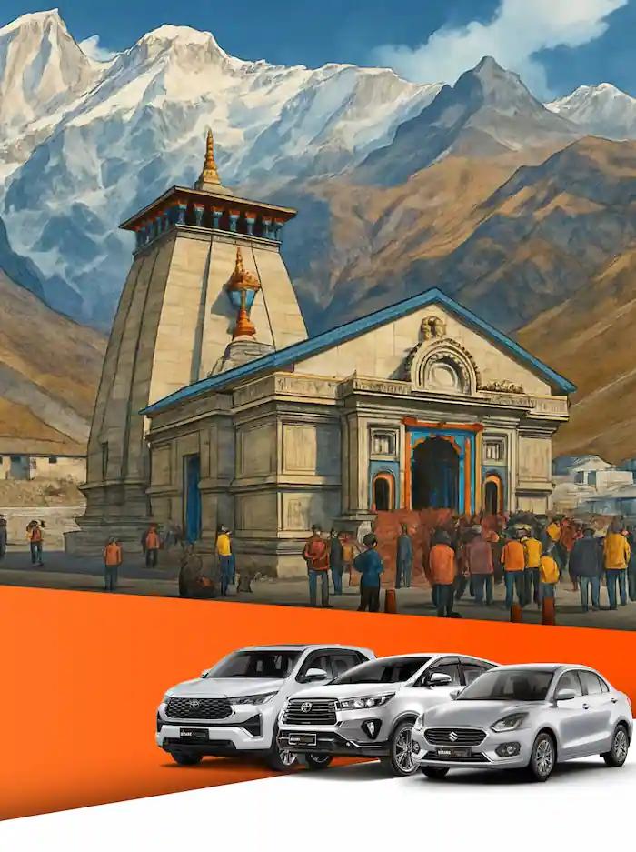 Haridwar to Kedarnath Taxi Fare & Services