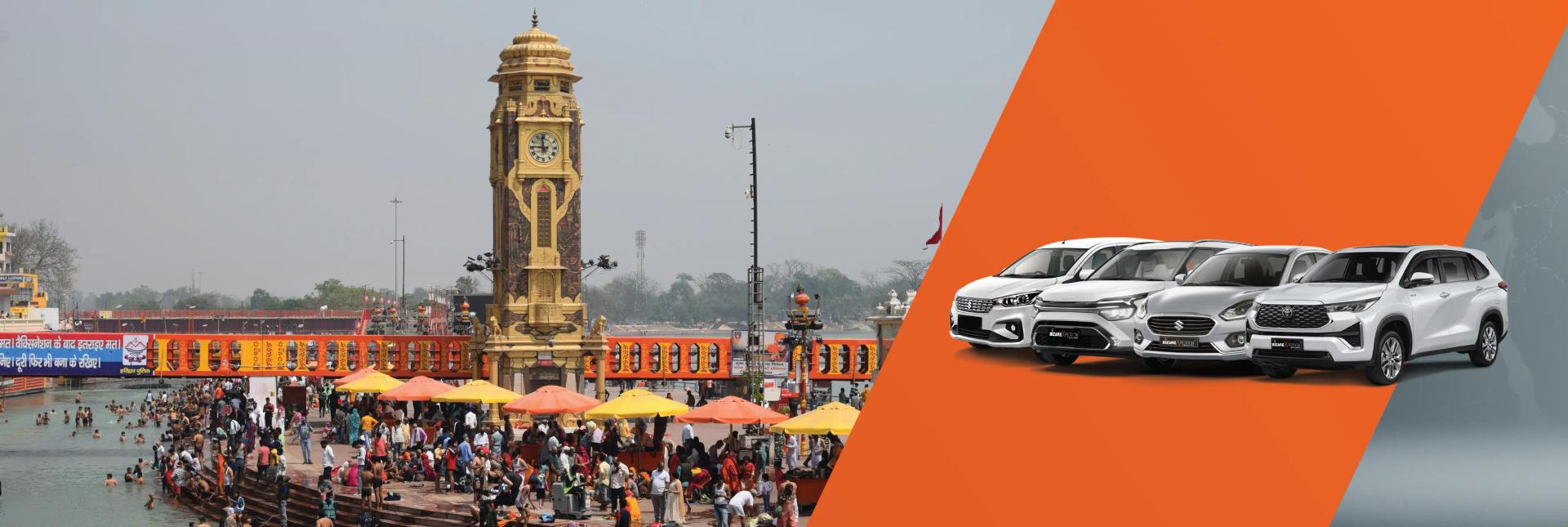 Haridwar taxi service promotional image
