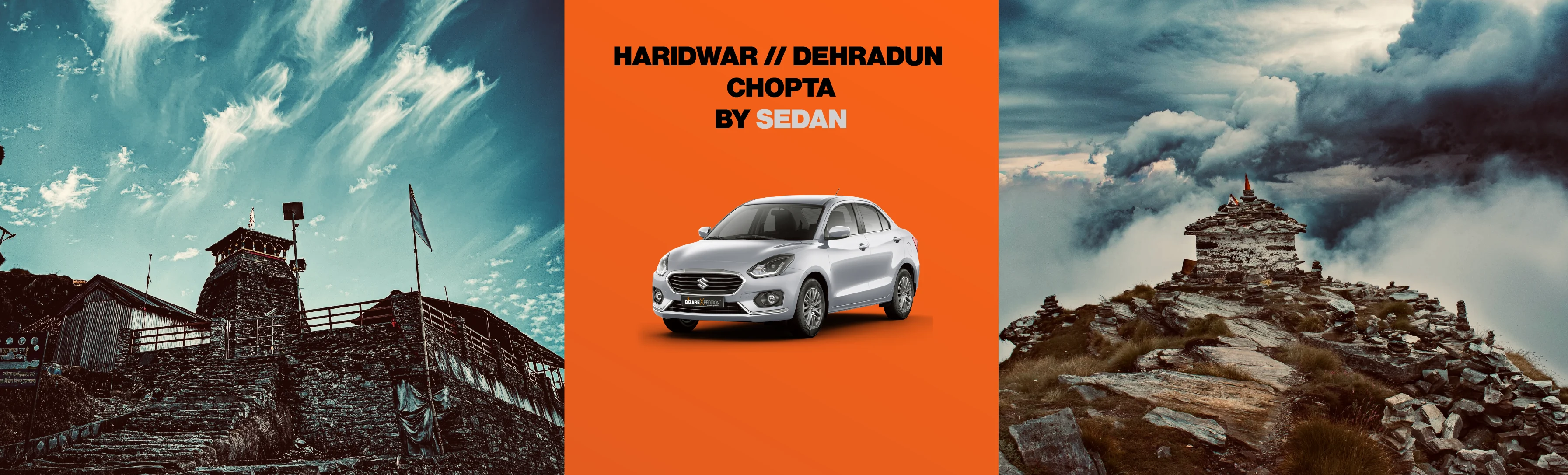Haridwar To Chopta By Sedan