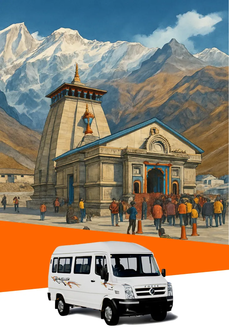 Kedarnath Yatra By Tempo Traveller