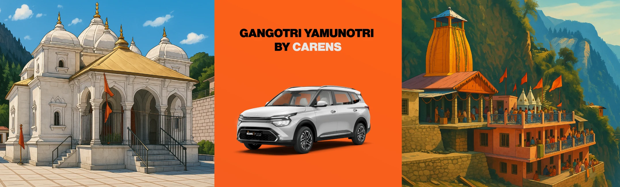Gangotri Yamunotri Yatra by Kia Carens