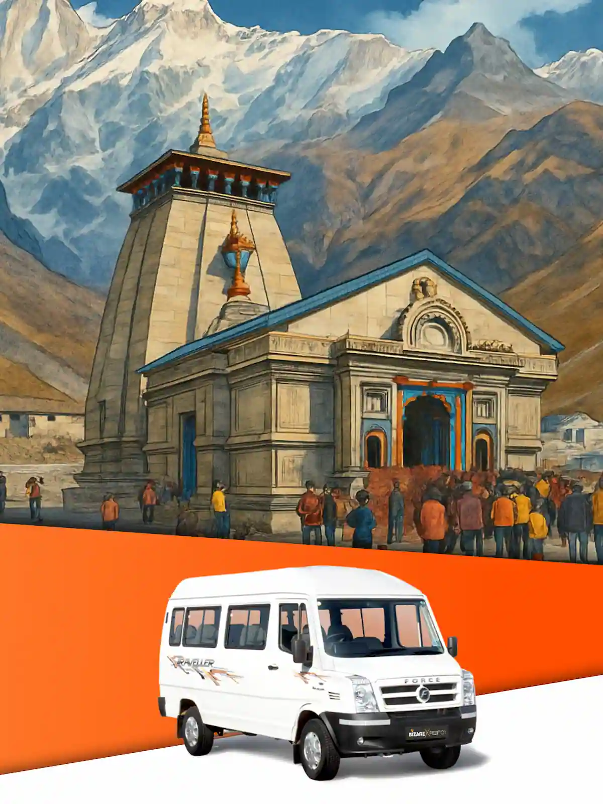 Kedarnath Yatra By Tempo Traveller