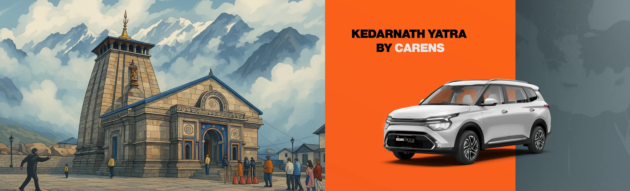 Kedarnath Yatra By Kia Carens