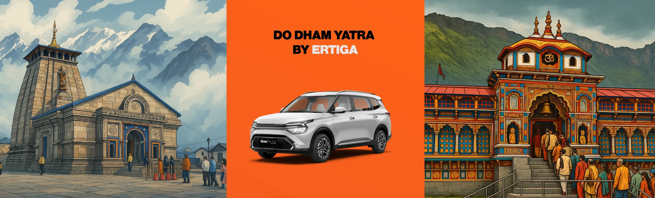 Do Dham Yatra by Ertiga