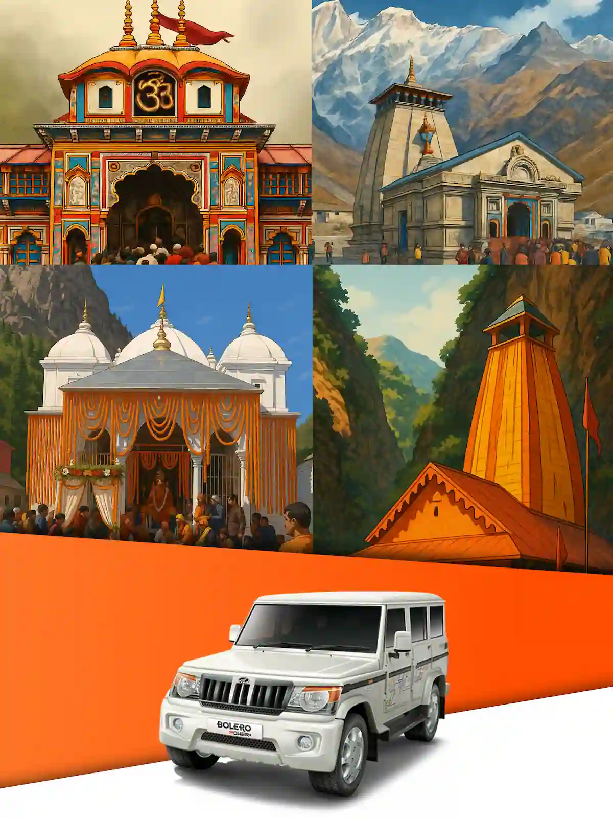 Char dham Yatra Package by Bolero