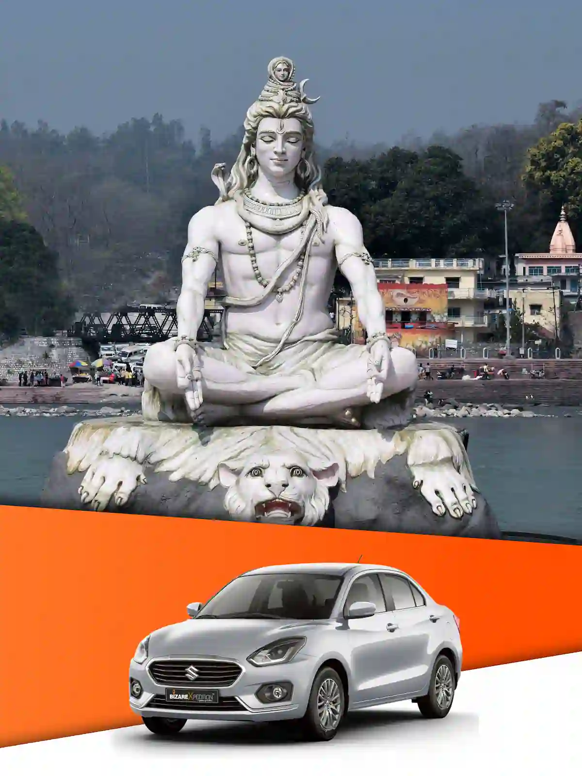 Haridwar Rishikesh by Sedan
