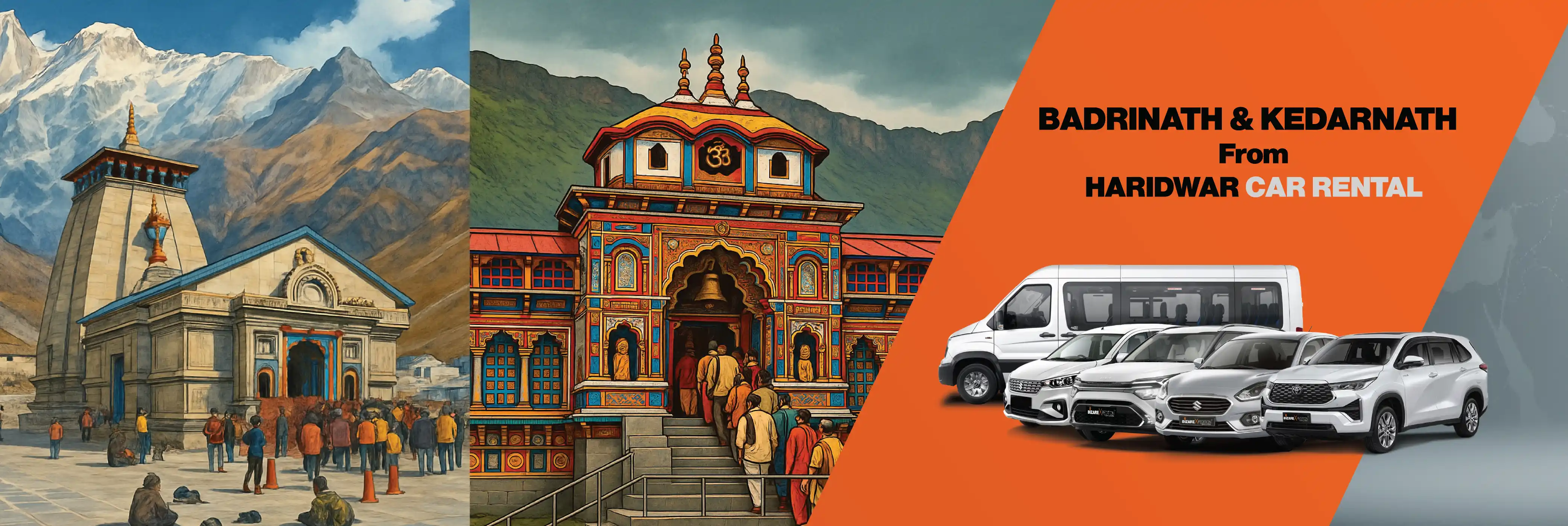 Badrinath & Kedarnath Taxi Package