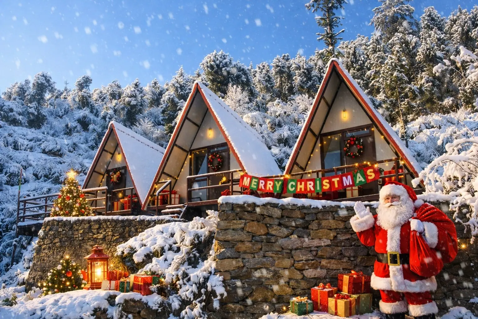 New Year in Auli Uttarakhand