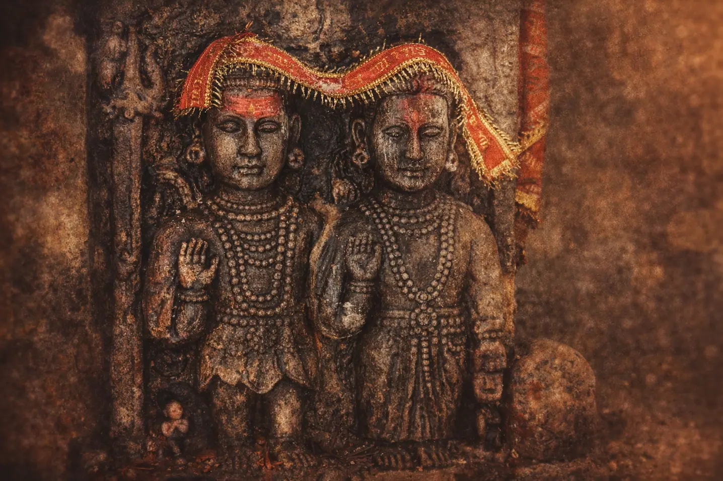 Shiva Parvati in Triyuginarayan temple