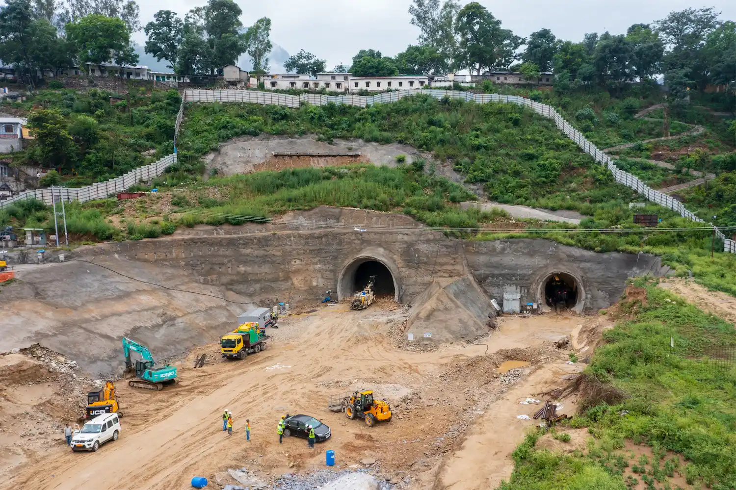 Rishikesh Karnprayag Rail line project