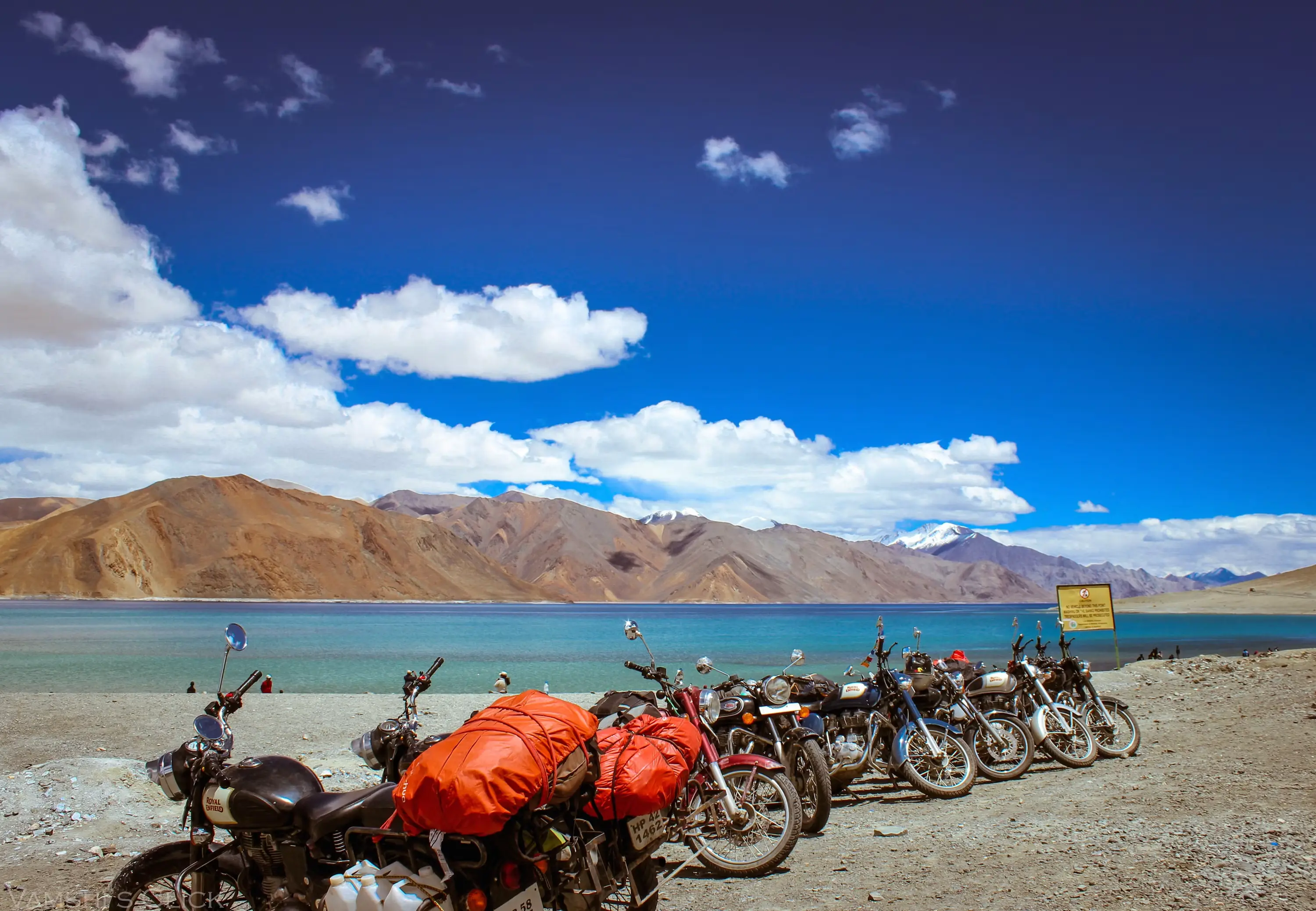 Pangong Tso Bike Ride