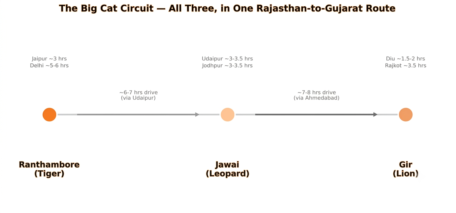 The three big circuuit