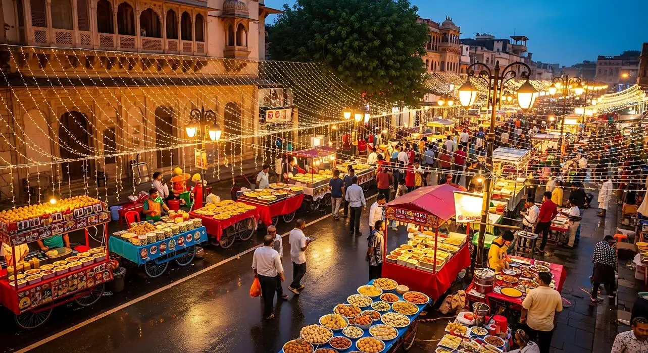 Jaipur Bazaars By Vecteezy