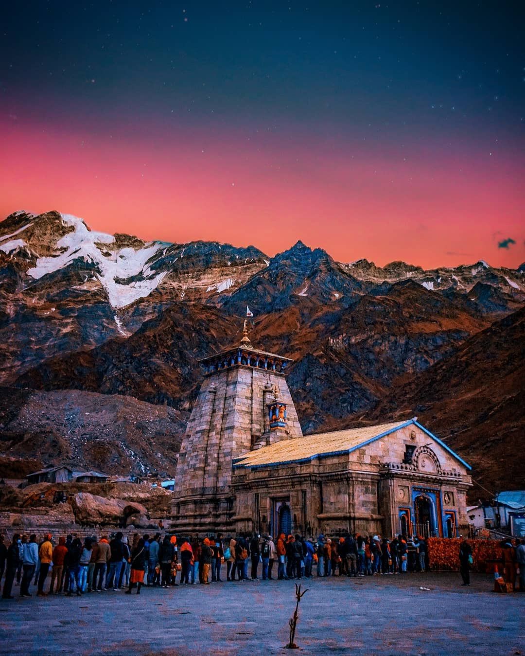 Kedarnath Dham Image by Iamsuhotra Instagram Account