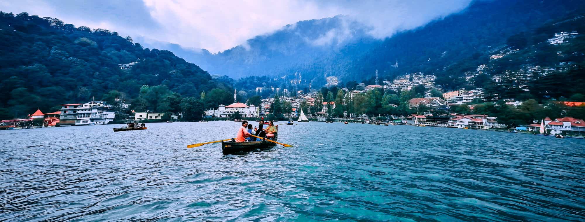 Boating In Naini Lake