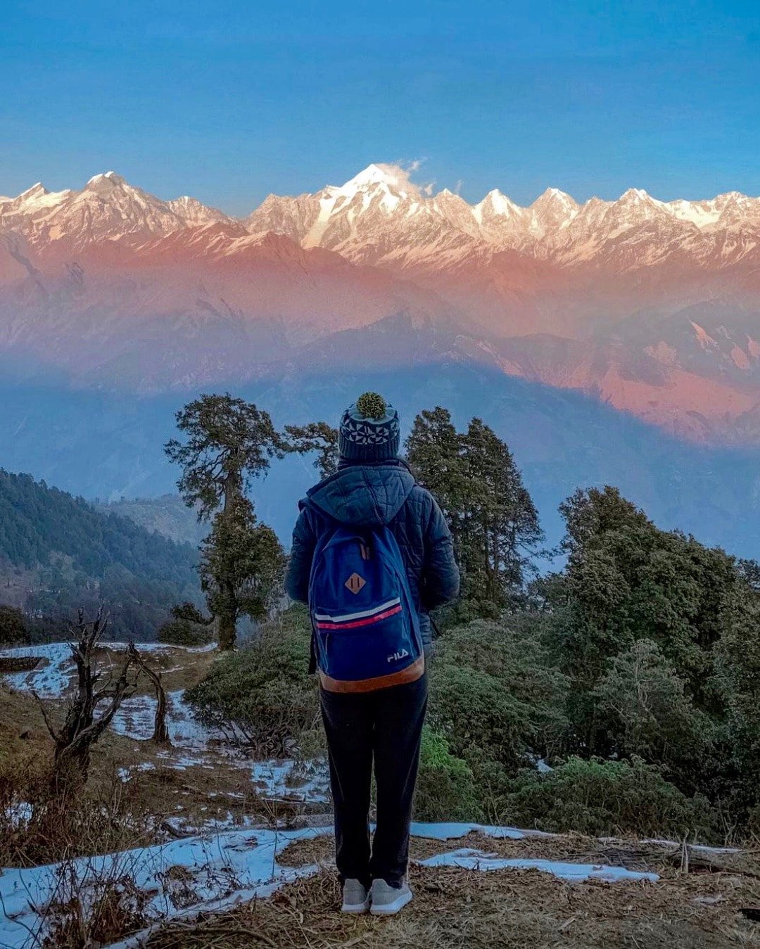 Munsiyari Panchachuli Peaks Image by Neha Rawat Instagram account