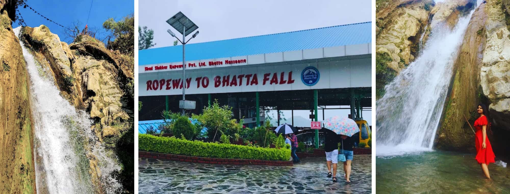 Bhatt Falls, best places to visit  in mussoorie