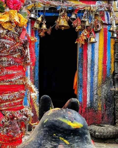 Nandi Bhagwan Ji Tungnath Temple Door (Panch Kedar Uttarakhand)